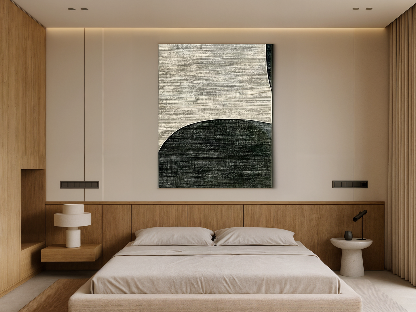 Emerald Drift Wood Wall Art