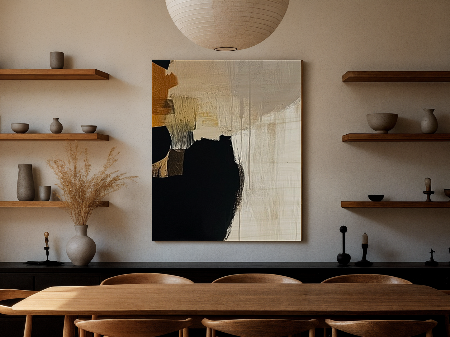 Eclipse of Shadows Wooden Wall Art