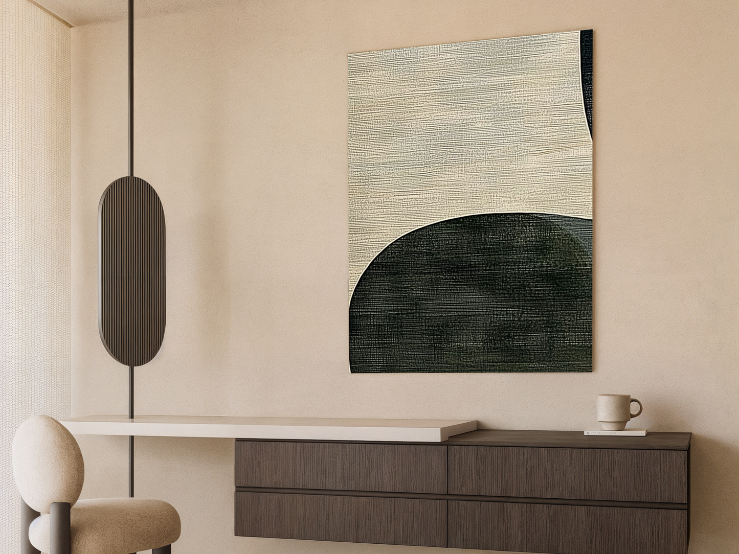 Emerald Drift Wood Wall Art