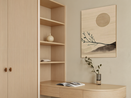 Evening Glow Wood Wall Art