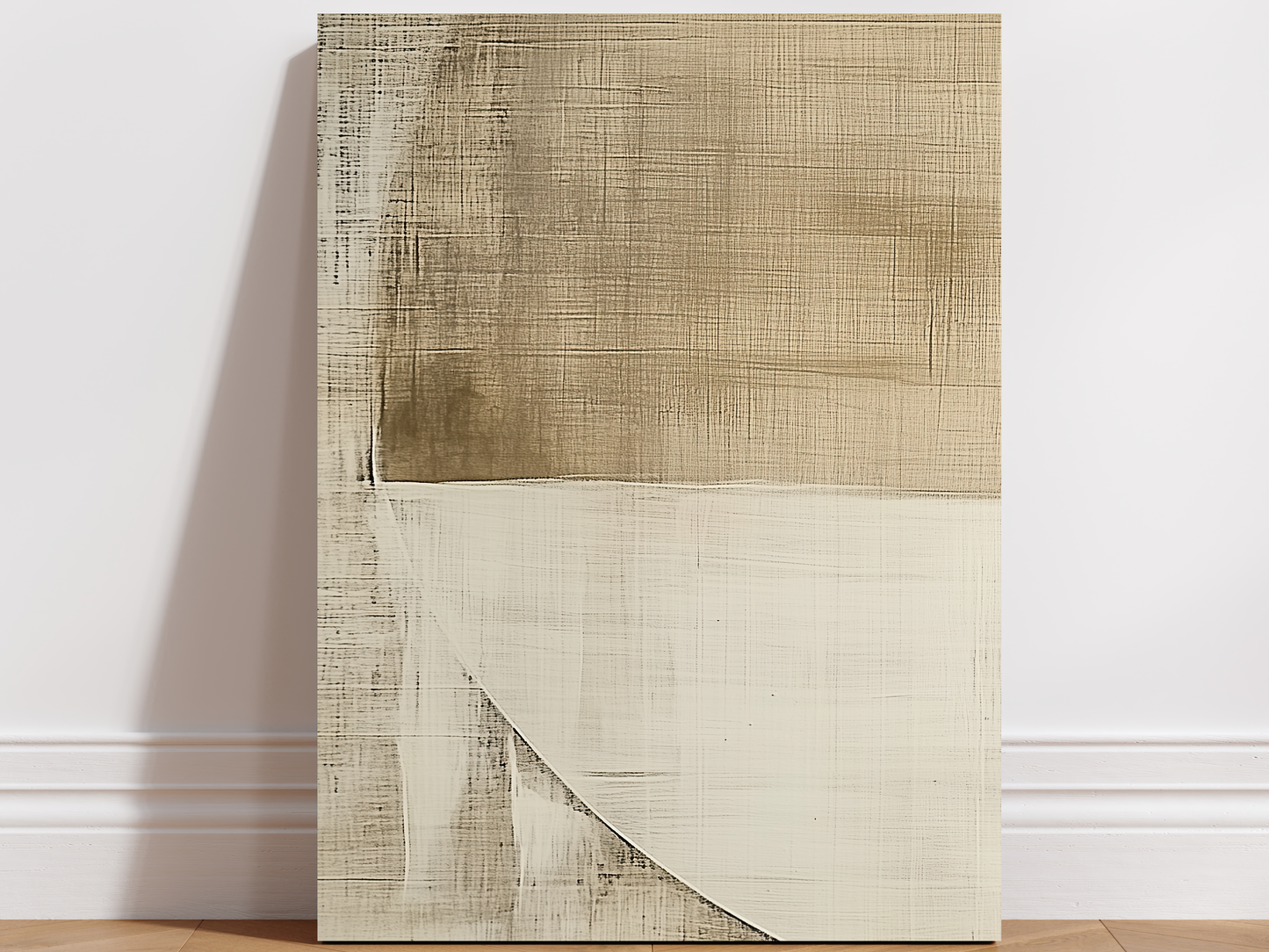Golden Horizon Wood Wall Art