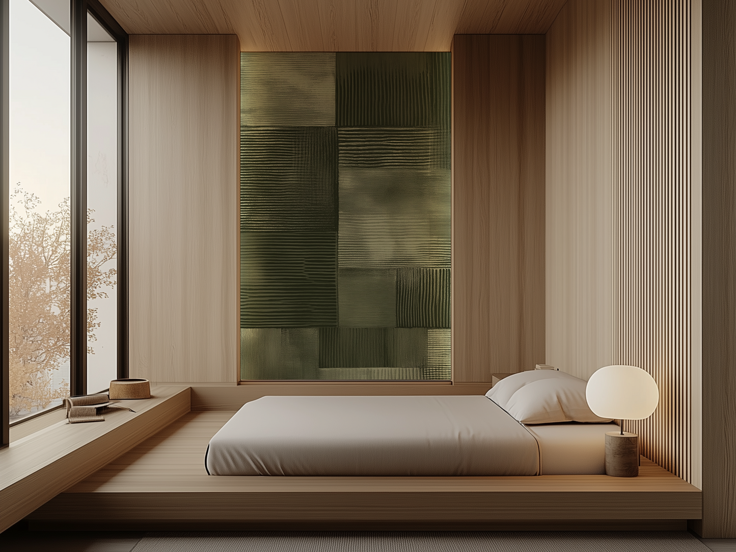Mori Stripes Wallpaper