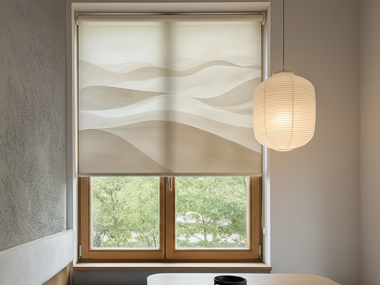 Zen Dunes Fabric Roller Blind