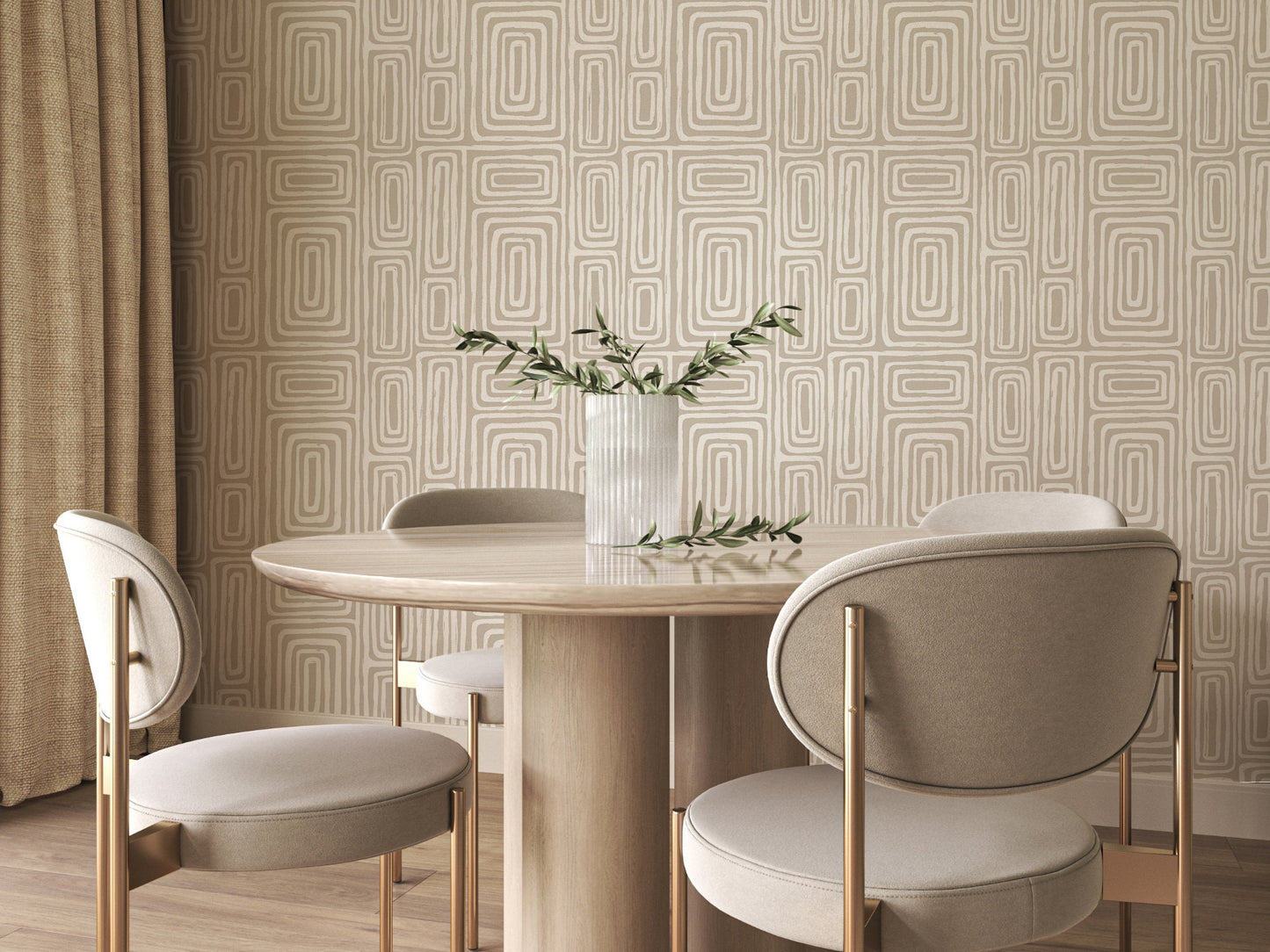 Tranquil Geometry Wallpaper