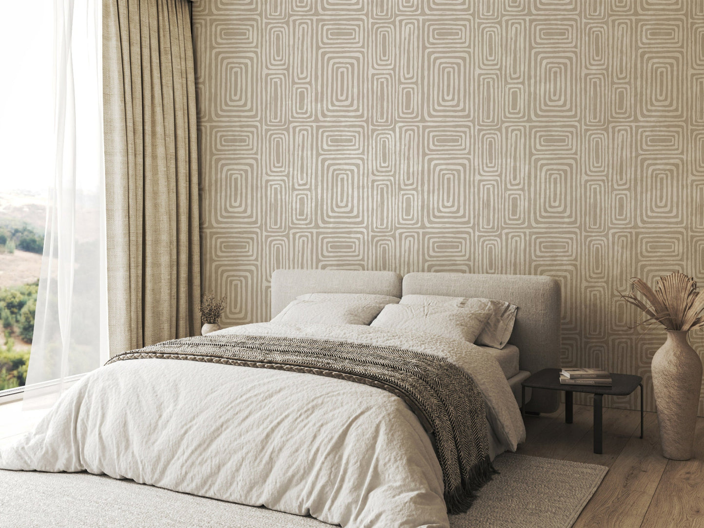 Tranquil Geometry Wallpaper