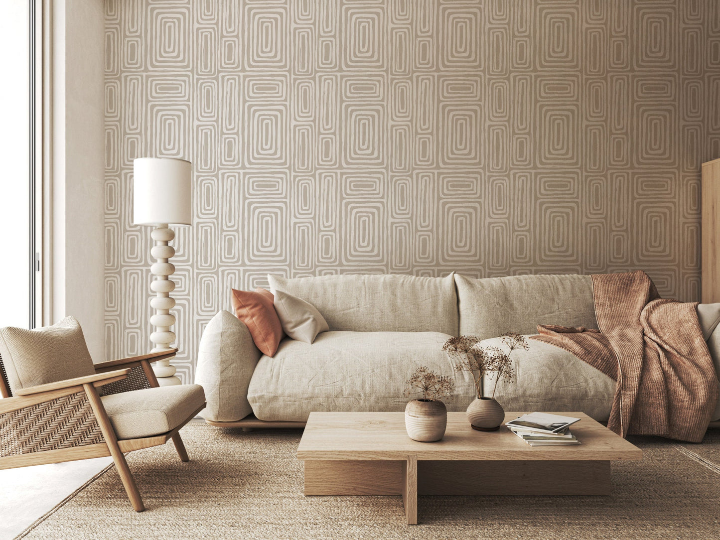 Tranquil Geometry Wallpaper