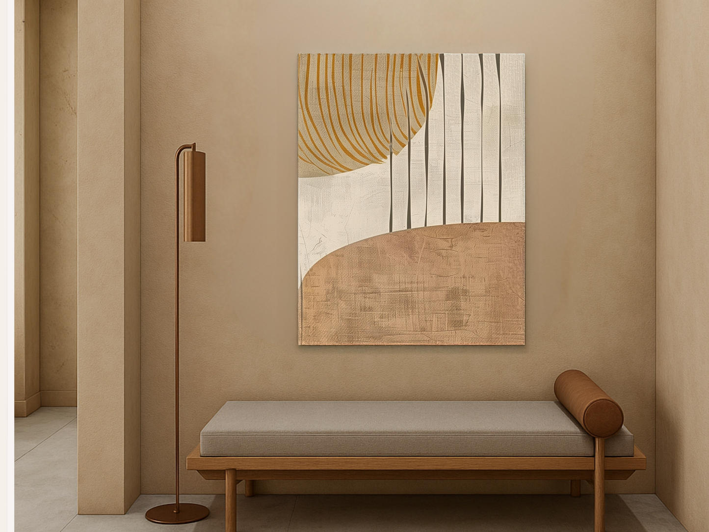 Harvest Flow Wood Wall Art
