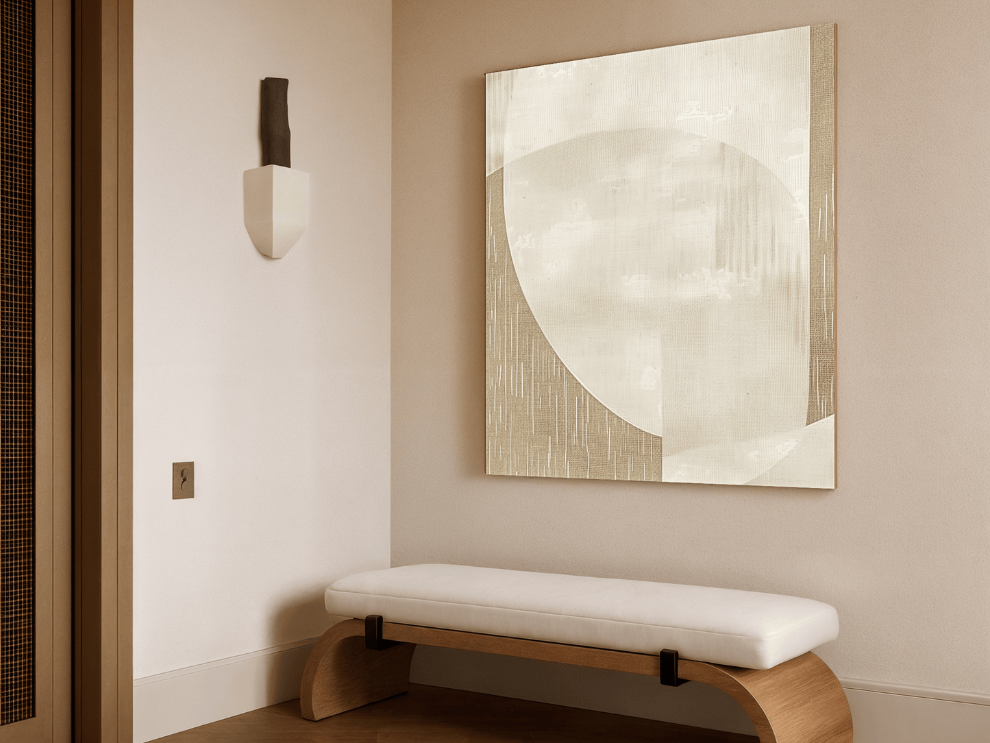 Desert Veil Wood Wall Art