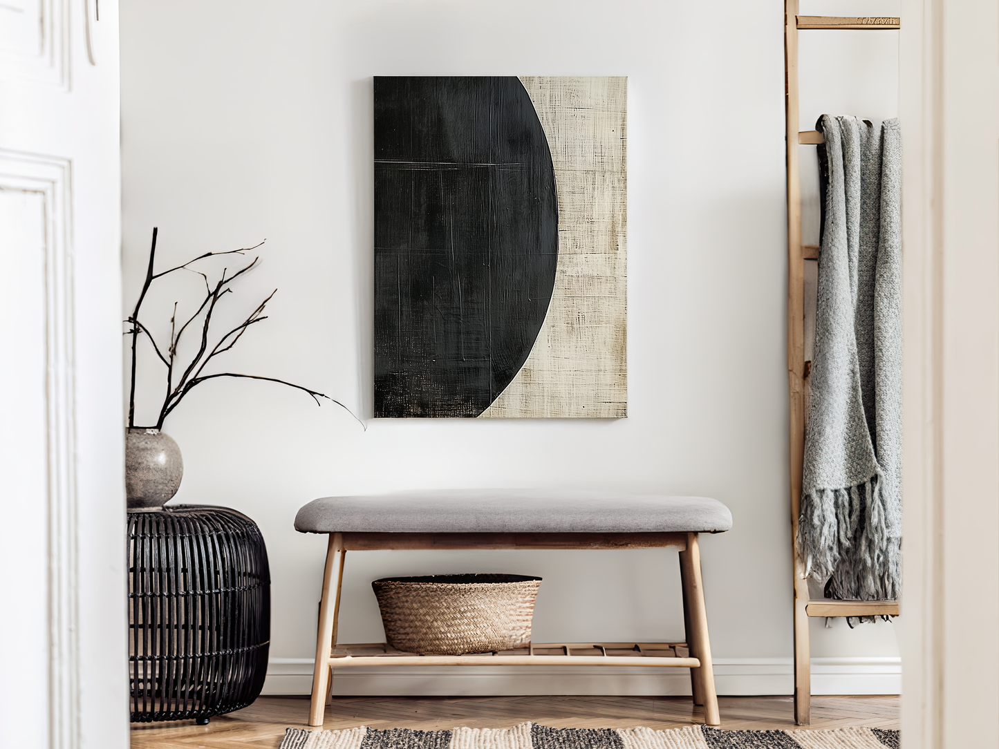 Eclipsed Edge Wood Wall Art