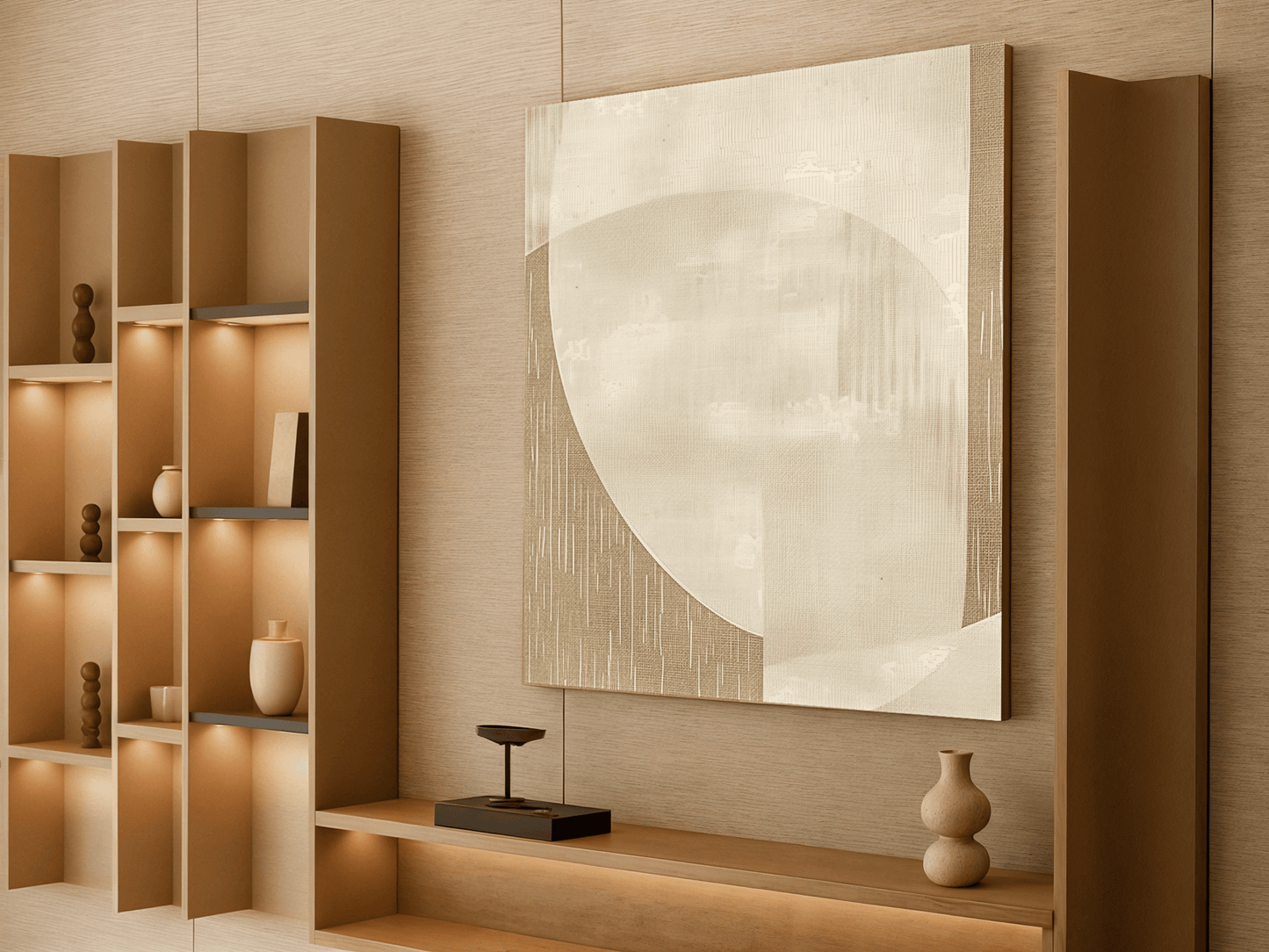 Desert Veil Wood Wall Art
