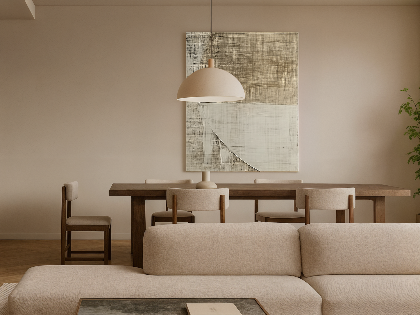 Golden Horizon Wood Wall Art