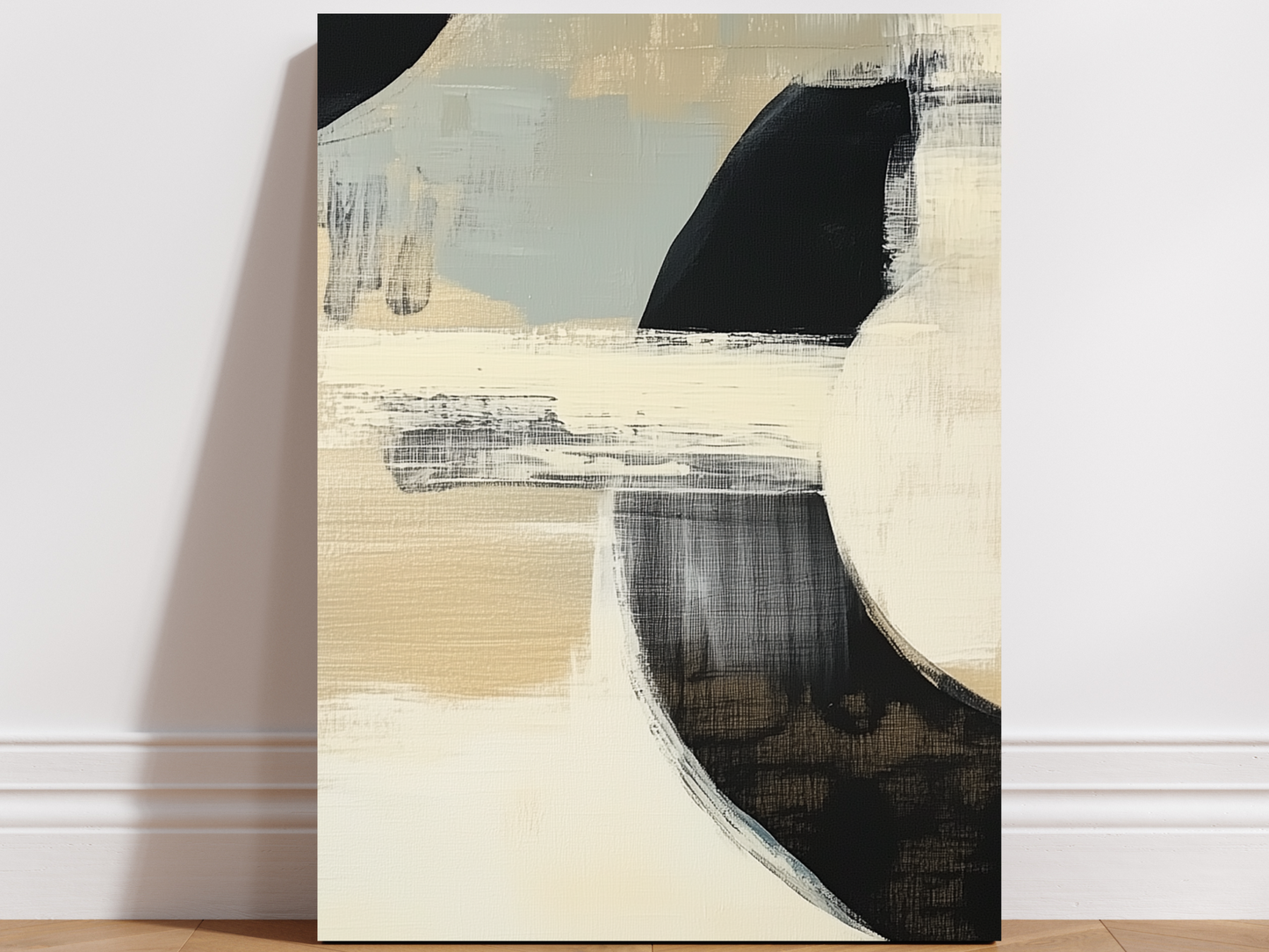 Intersecting Echoes Wooden Wall Art