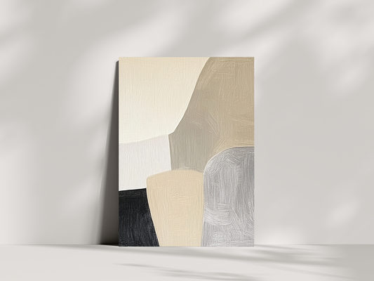 Soft Contours Wooden Wall Art
