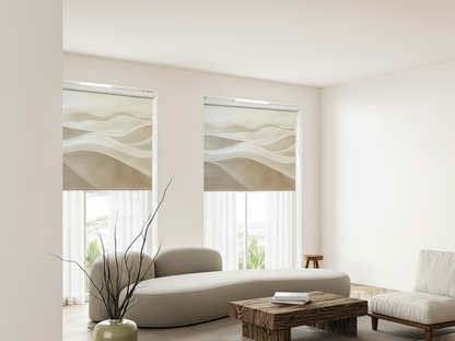Zen Dunes Fabric Roller Blind