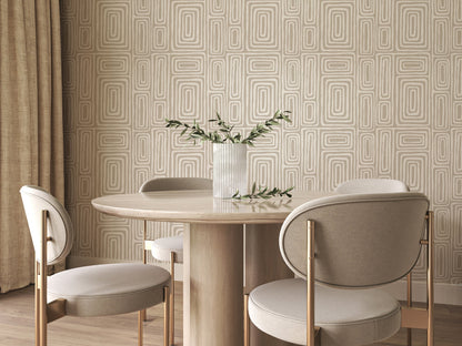 Tranquil Geometry Wallpaper