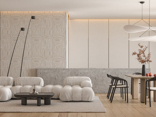 Tranquil Geometry Wallpaper