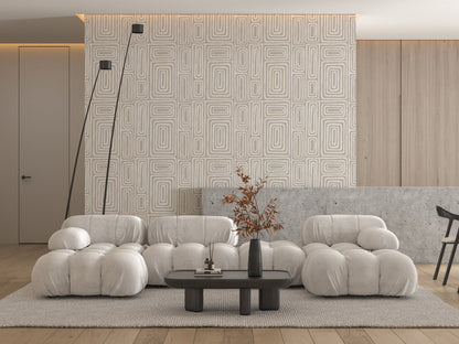 Tranquil Geometry Wallpaper