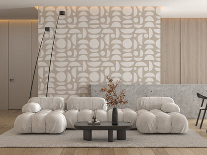Serene Geometry Wallpaper